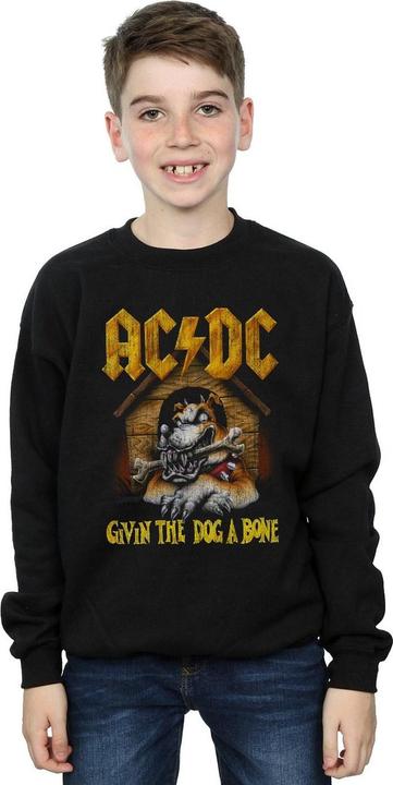 Produktbild AC/DC Give The Dog A Bone Sweatshirt Jungen (140, 146)