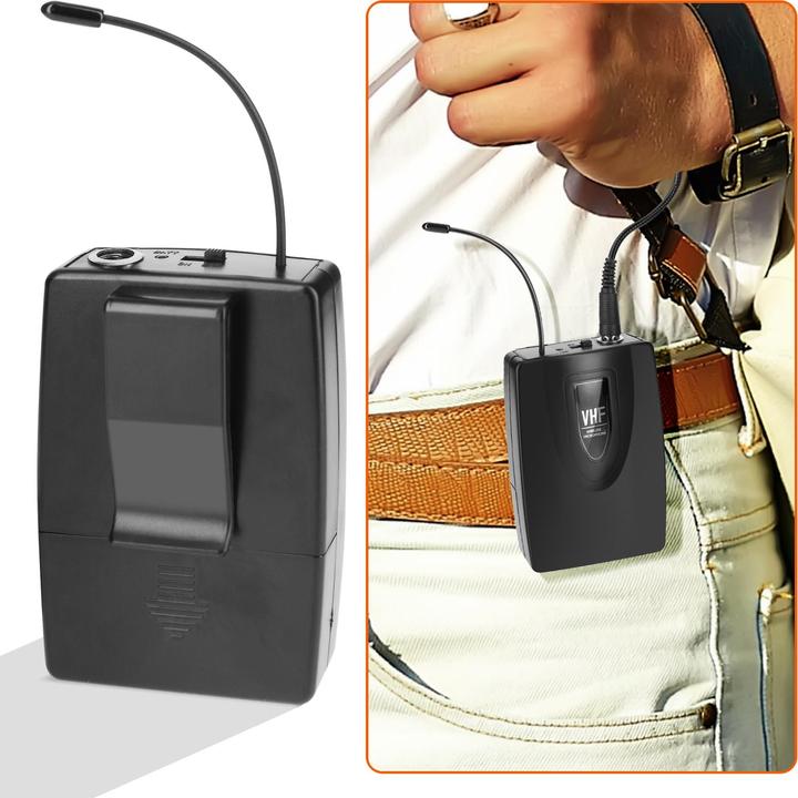 Actual product image LinQ W737 wireless microphone