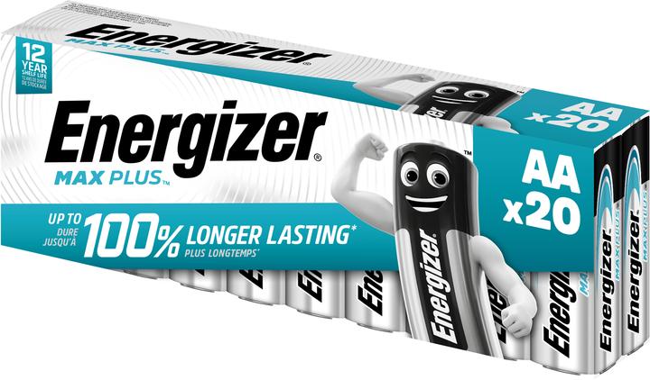 Energizer Max Plus Mignon (AA) 20 pezzi (20 pz., AA)