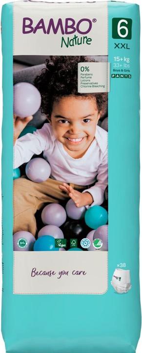 Image du produit Bambo Nature, Gr. 1, 2-4 kg, Papier Verpackung (Taille 1, 22 pièce(s))