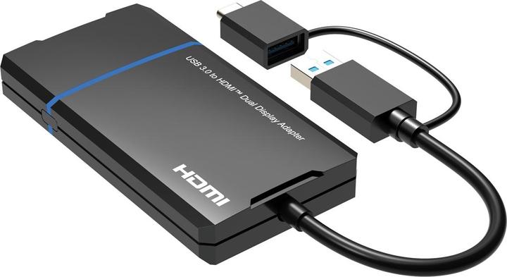 Produktbild Value USB DisplayLink Adapter, USB (USB, USB 3.0, 15 cm)