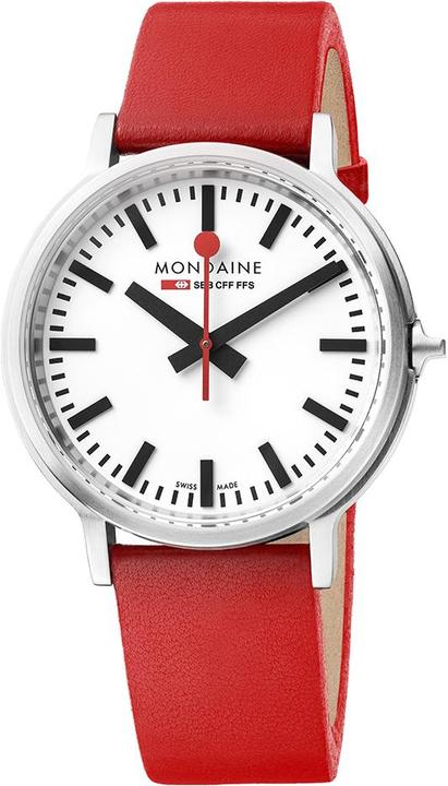 Actual product image Mondaine Stop2go (Analogue wristwatch, Swiss made, 41 mm)