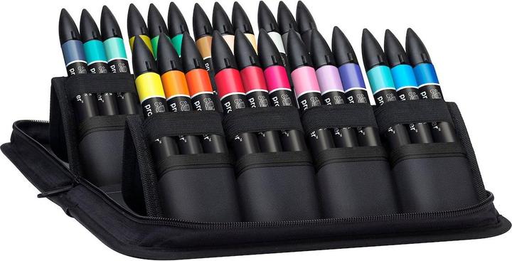 Immagine prodotto Winsor & Newton Set di pennarelli - Arte e illustrazione (24 pezzi) (832381) (Multicolore, 24 x)