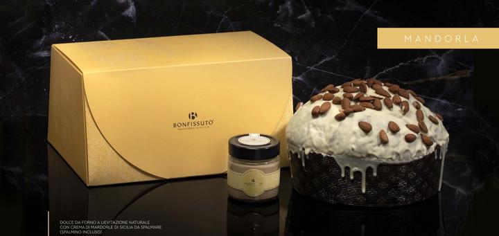 Actual product image Bonfissuto Panettone Mandorla (1 pcs., 1000 g)