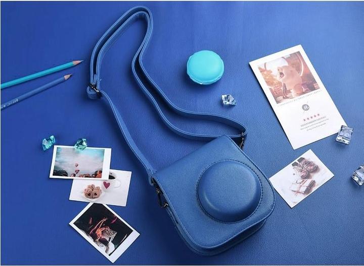 Actual product image JTI Camera bag for Fujifilm Instax Mini 9/8/8+, cobalt blue (Kamera Bereitschaftstasche, 1 l)