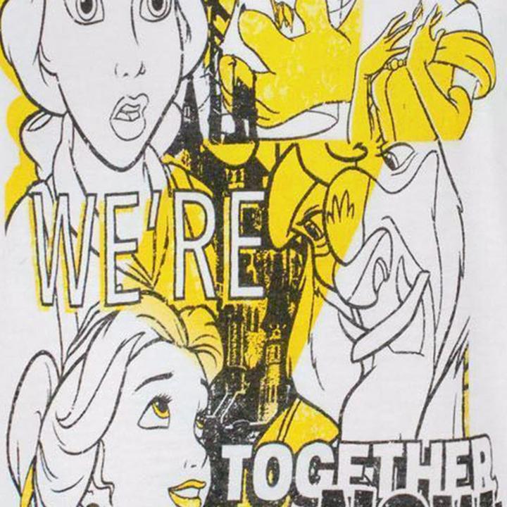 Immagine prodotto Beauty And The Beast Ragazze della TShirt We Are Together Now (152, 158)