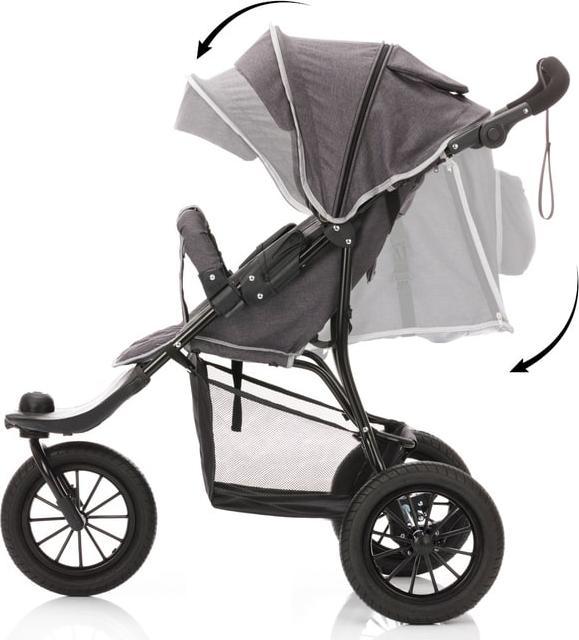 Produktbild Mica Dreirad Jogger - dunkelgrau