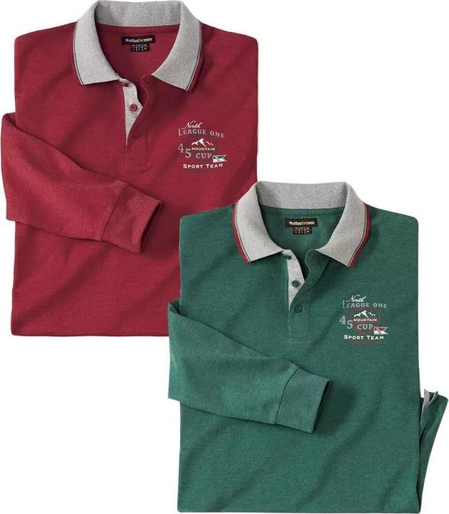 Produktbild Atlas For Men 2erPack Poloshirts (XXL)