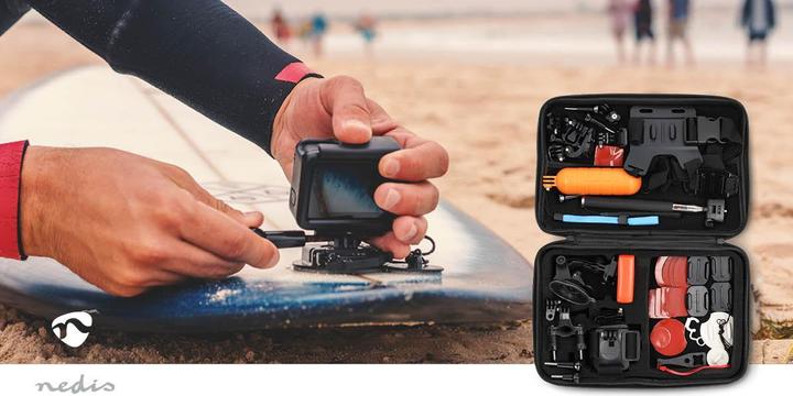 Produktbild Nedis Action Cam Halterung - 41 in 1 - Schwarz
