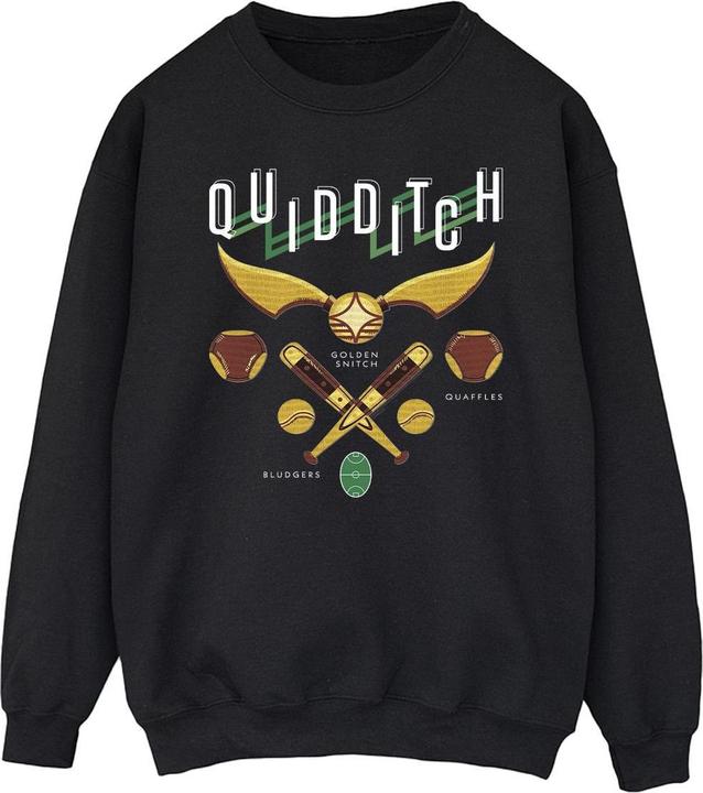 Actual product image Mens Quidditch Bludgers Quaffles Sweatshirt (XL)