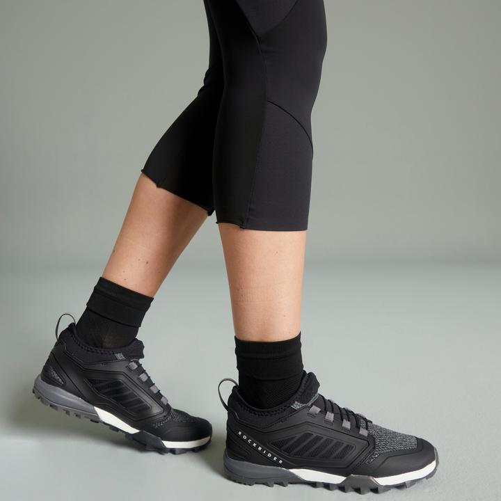 Image du produit Rockrider Pantalon 3/4 Legging MTB femme noir (XL)