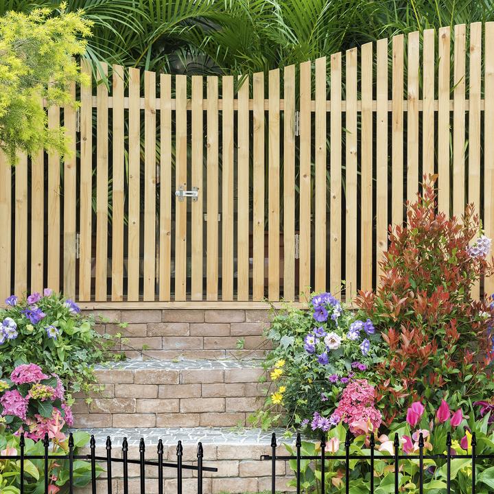 Actual product image Relaxdays 4x bed fence (57.50 cm)