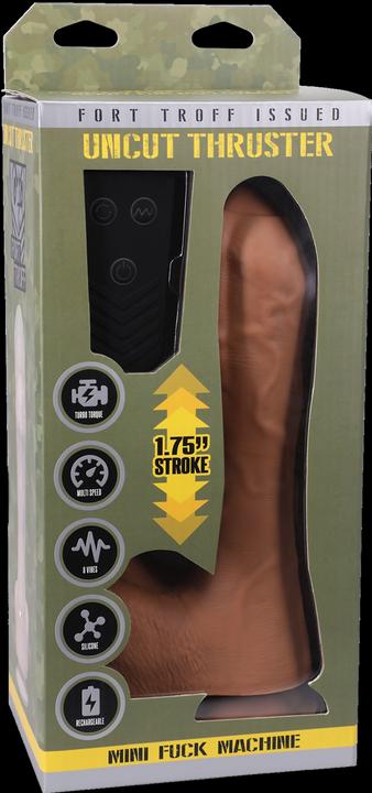 Fort Troff Uncut Thruster - Mini Fuck Machine + Remote