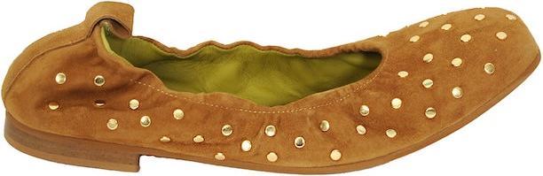 Actual product image Prima Ballerina - Ballerina Nieten Camel (41)