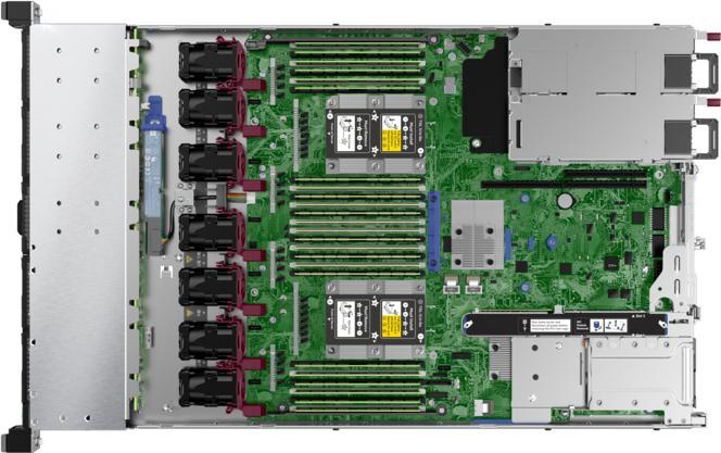 Actual product image HPE ProLiant DL360 Gen10 Network Choice - Server - rack mount - 1U - two-way - 1 x (Intel Xeon Gold 5218R, 32 GB, Rack Server)
