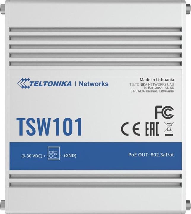 Image du produit Teltonika TSW101 dédié à l'automobile (5 Ports)