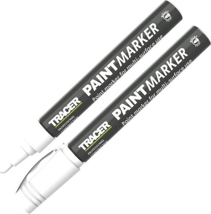 Actual product image Tracer APTM2 Paint Marker Weiss (White, 2 mm, 1 x)