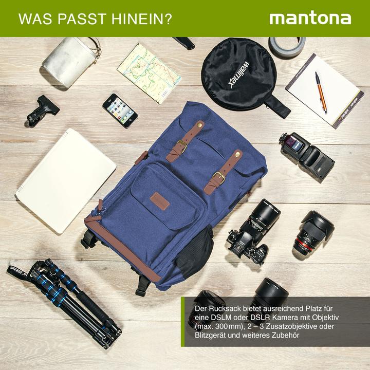 Produktbild mantona Luis (Fotorucksack, 19 l)