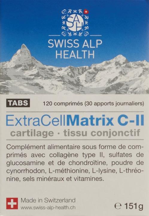 Actual product image Swiss Alp Health ExtraCellMatrix (120 Piece, Pills, 210 g)