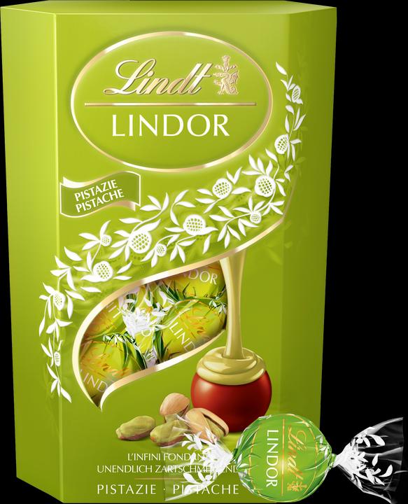 Lindt Boules Lindor Pistache (200 g)