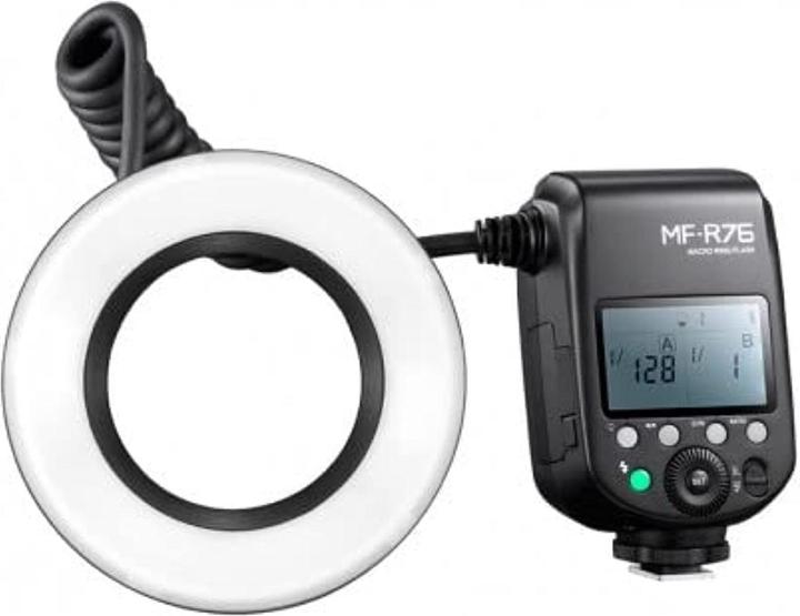 Immagine prodotto Godox MF-R76 (Macroflash, Sony, Pentax, Canon, Panasonic, Nikon, Olympus, Fuji)