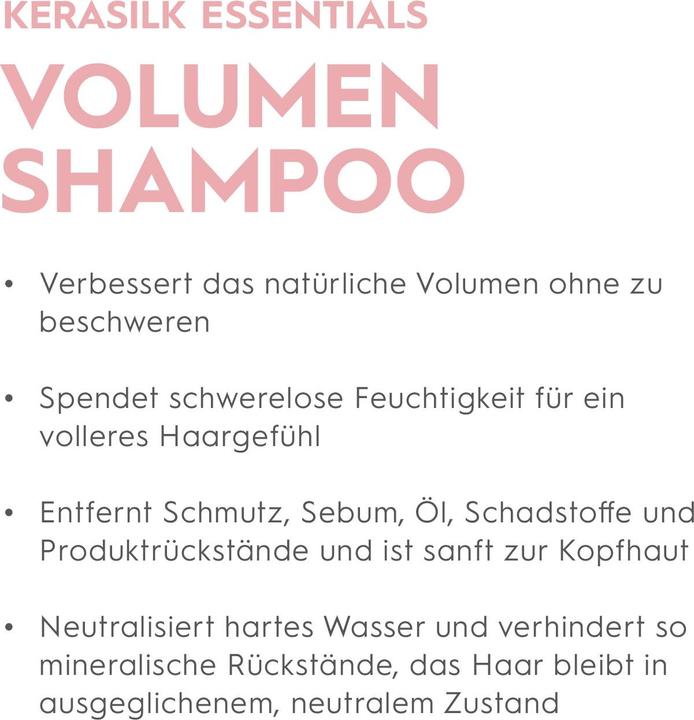 Image du produit Kerasilk Essential - Shampooing Volume (750 ml, Shampoing liquide)