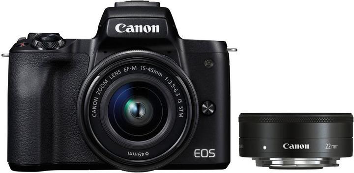 Canon EOS M50 Lens Duo Kit (24.10 Mpx, APS-C / DX)