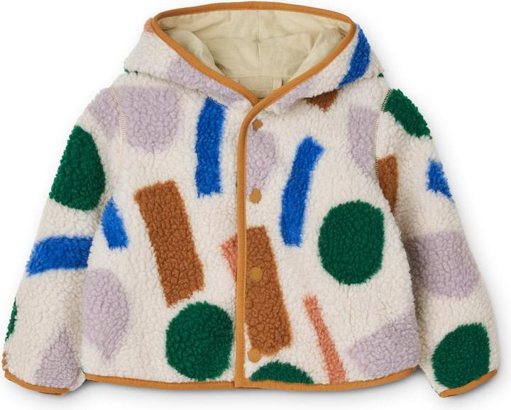 Liewood Inge Fleecejacke Paint Stoke (92)