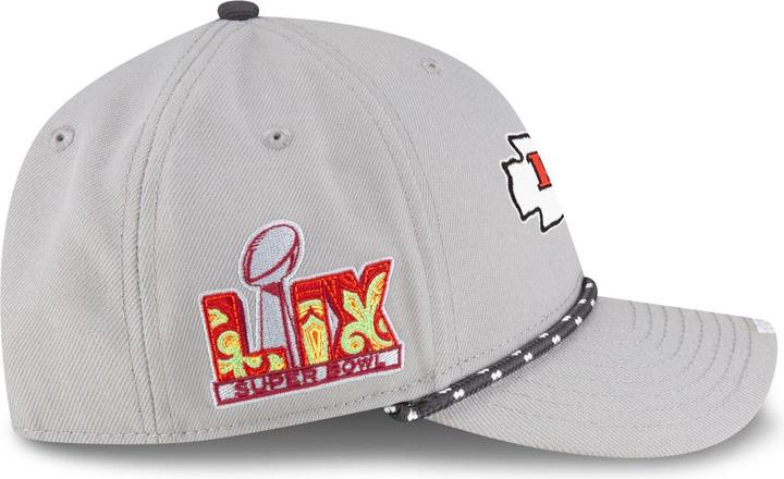 Actual product image New Era Kansas City Chiefs Super Bowl LIX Opening 9Forty Cap (One size)