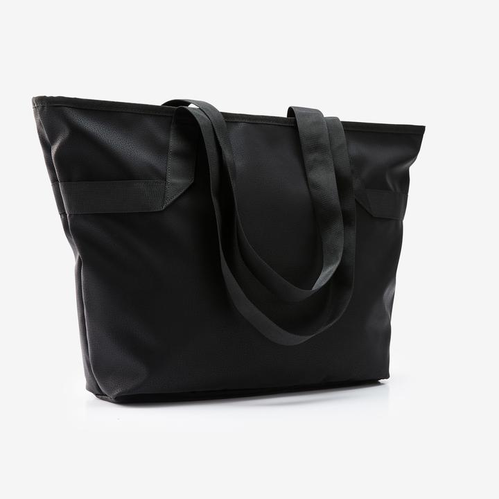 Domyos Sporttasche 25 l Kunstleder - schwarz (25 l)