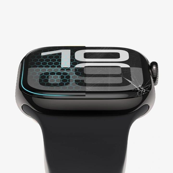 Produktbild Hofi Tech-Protect Glass Flex+ 2er-Pack Hybridglas für Huawei Watch Fit 3 / 4 - Schwarz (4, Huawei Watch Fit 3)
