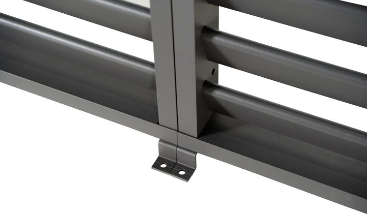 Actual product image Leco Wand 93 cm zur Lamellenpergola DELUXE anthrazit (93 cm, 93 cm)