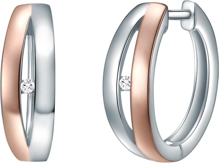 Immagine prodotto Lulu & Jane Argento sterling diamantato/oro rosa - 33582 (Argento)
