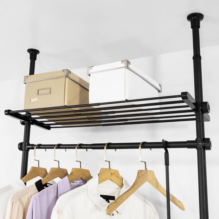 Actual product image SoBuy Teleskop Kleiderstange