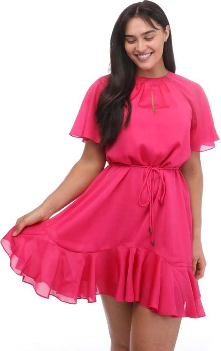 Produktbild Ted Baker Elsieee Minikleid Geriffelter Saum (42)