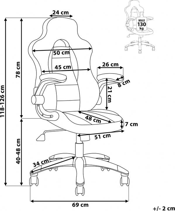 Actual product image Beliani Dean