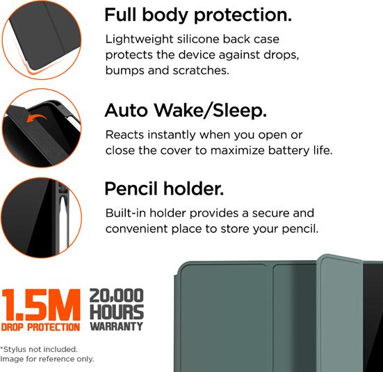 Actual product image Eiger Storm 250 Stylus Case (iPad Pro 11 2020 (2. Gen), iPad Pro 11 2021 (3rd Gen), iPad Pro 11 2022 (4th Gen), iPad Pro 11 2018 (1. Gen))