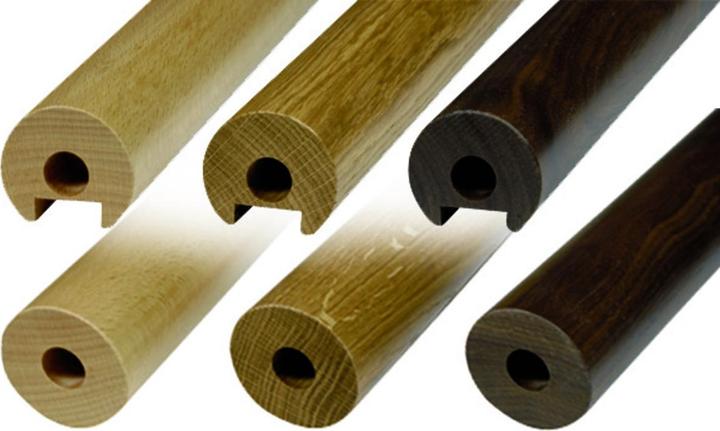 Produktbild OK-Line Holz-Handläufe Ø 42 mm (Holz Nussbaum)