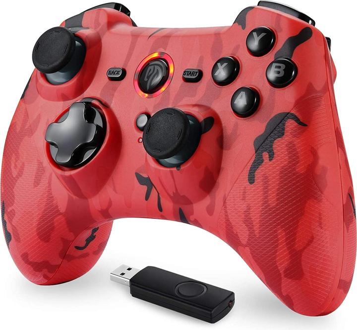 Image du produit EasySMX ESM-9101-RED (PS3, Switch, Android, PC, Steam Machine)