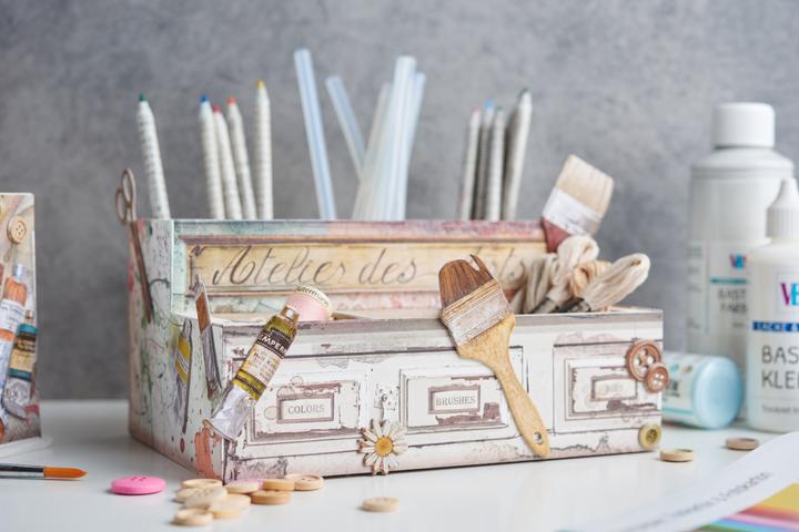 Produktbild VBS Utensilienbox mit 6 Fächern