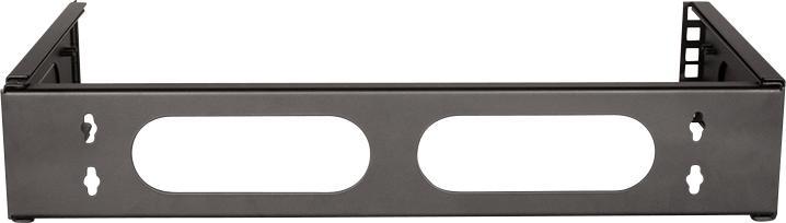 Image du produit LogiLink W02B40B Support mural 48,30 cm (19") 2 U, noir