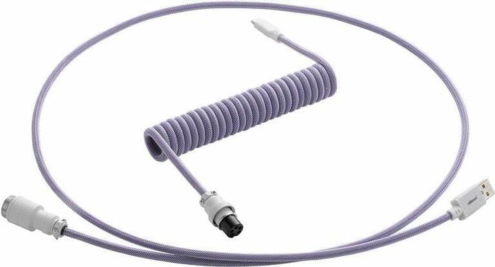 Produktbild CableMod Pro Coiled Keyboard Cable USB-C zu USB Typ A, Rum Raisin (1.50 m, USB 2.0)