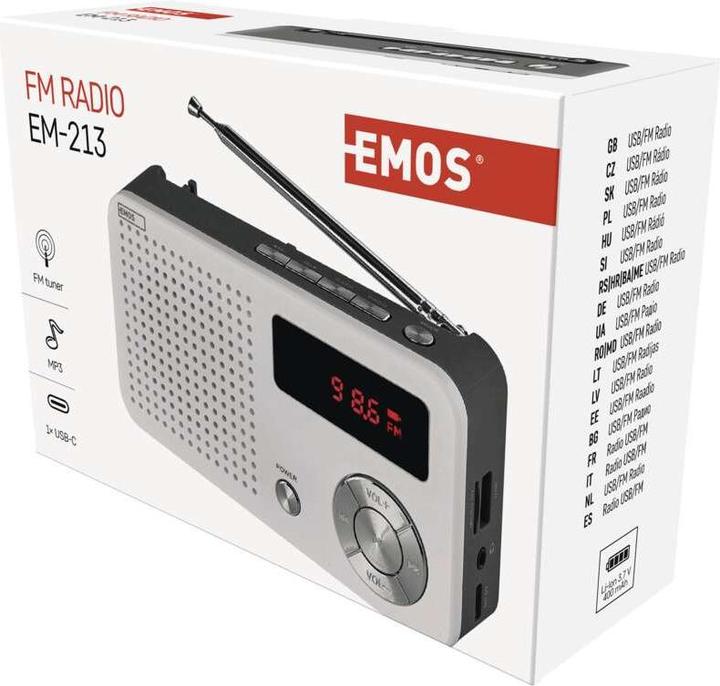 Produktbild Emos Radio mit MP3 EM-213 (FM)
