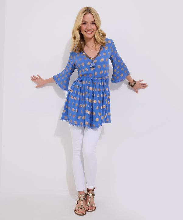 Immagine prodotto Joe Browns Metallic Detail Shimmering Embroidered Tunic (14)