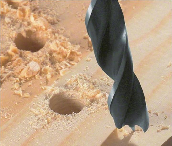 Produktbild Bosch Professional Zubehör PRO Wood Holzspiralbohrer-Set. 7-tlg. (4 mm, 3 mm, 5 mm, 6 mm, 7 mm, 8 mm, 10 mm)