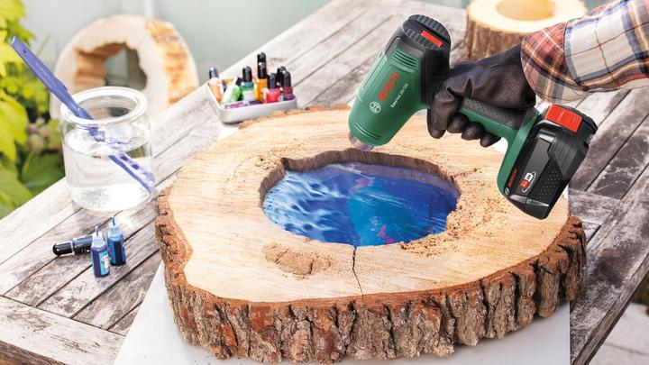 Produktbild Bosch Professional Bosch 18V System cordless heat gun EasyHeat 18V500 with reducer nozzle