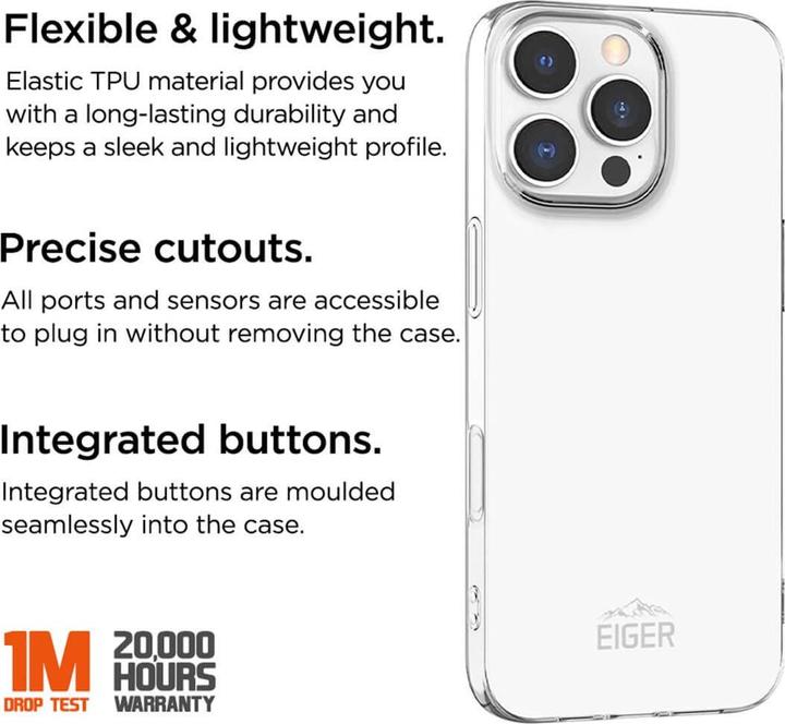 Immagine prodotto Eiger Custodia Grip (Apple iPhone 16 Pro)