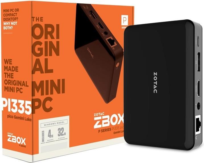 Produktbild Zotac ZBox Pico PI335 (Intel Celeron N4100)