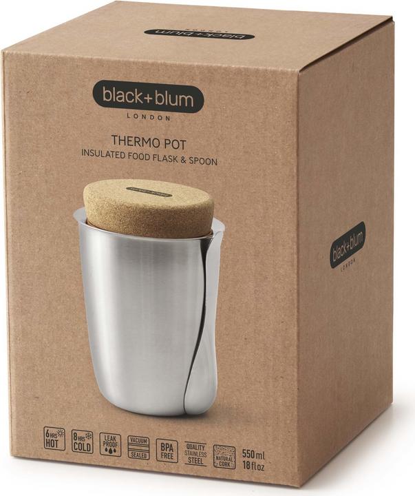 Actual product image Black + Blum thermal pot