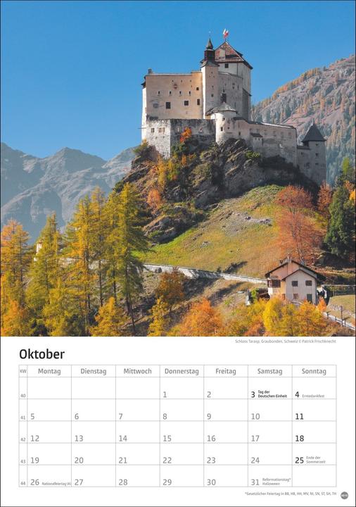 Actual product image Alpen Kalender 2026 (German)